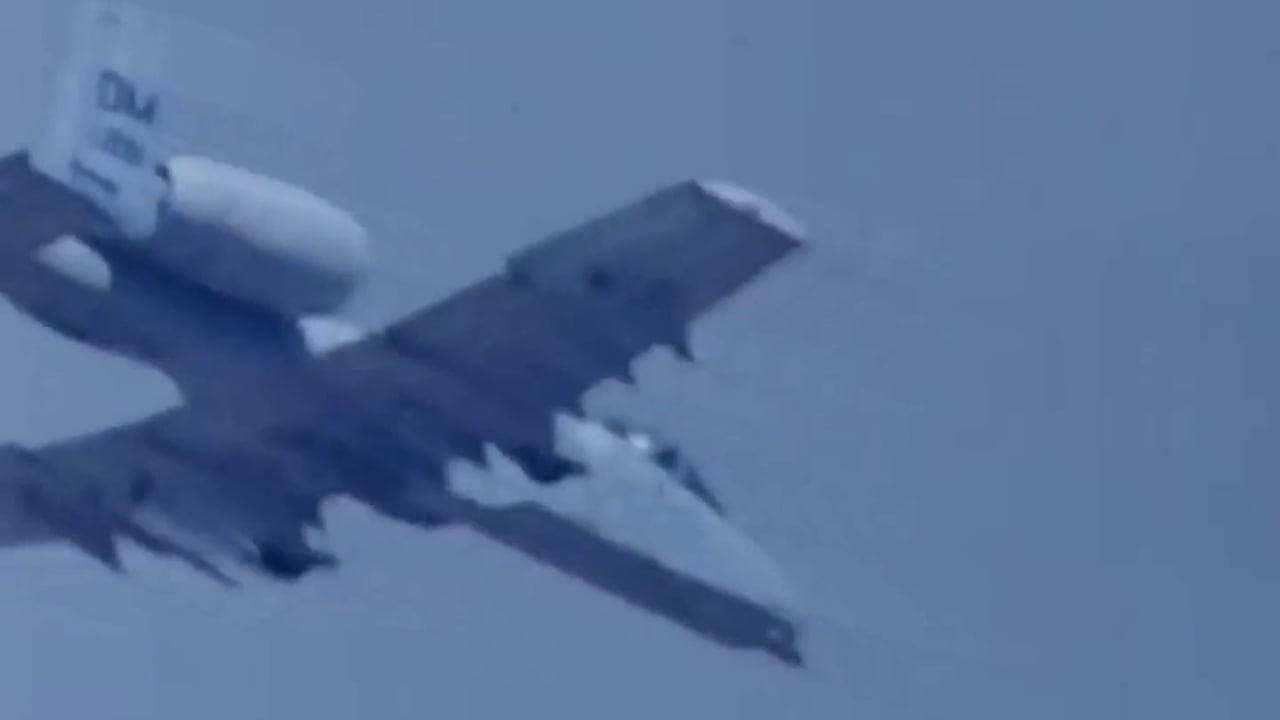 A-10雷电二式攻击机性能与突袭用途|美国空军1972